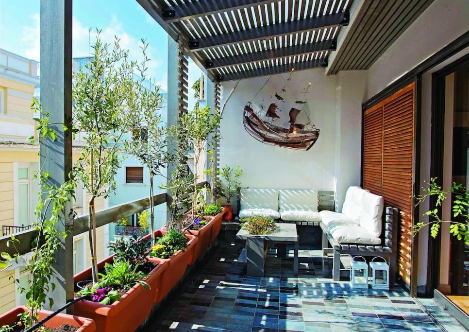 Hidesign Athens Tube Luxury Apt In Kolonaki Luaran gambar